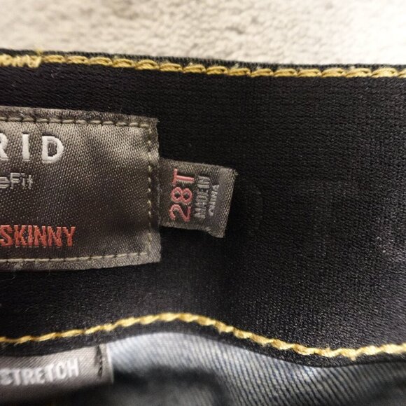 Torrid jeans bombshell skinny women's 28T blue distressed premium stretch - Picture 4 of 13